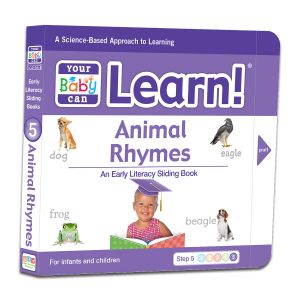 Animal Rhymes Early Literacy Sliding Book
