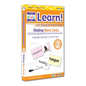 Volume 2 Sliding Word Cards Packaging