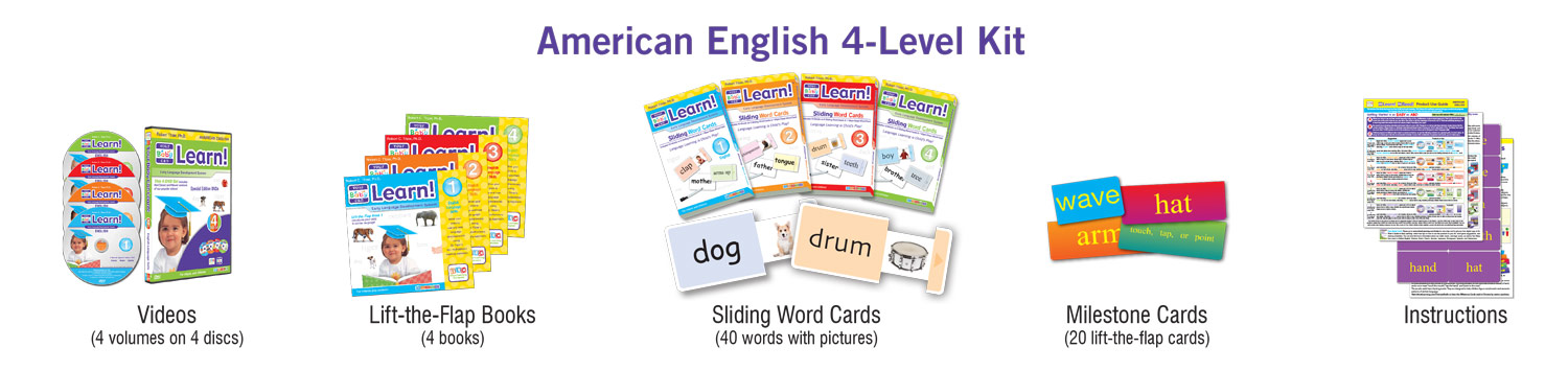 American English 4-Level Kit